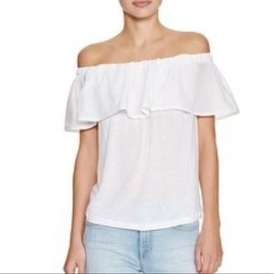 French Connection Polly Blouse Off-The-Shoulders